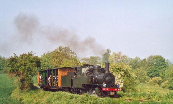 Arrive sur le Plateau du Santerre (Train spcial)