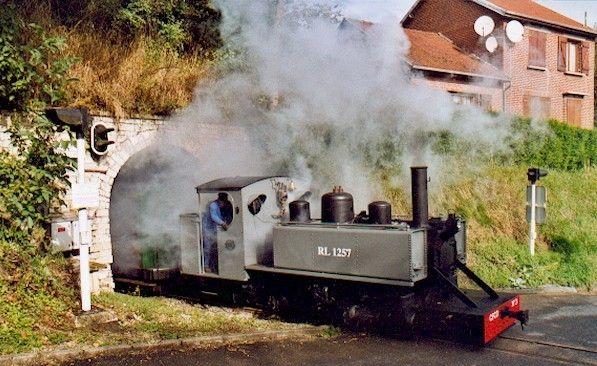 Sortie du tunnel de Cappy (Festival vapeur)